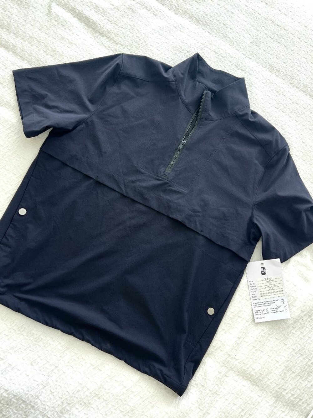 NWT - HEAD Golf - Men’s Lightweight Black Pullover – Sample – Size M